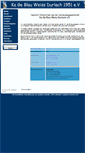 Mobile Screenshot of kage-blau-weiss.de